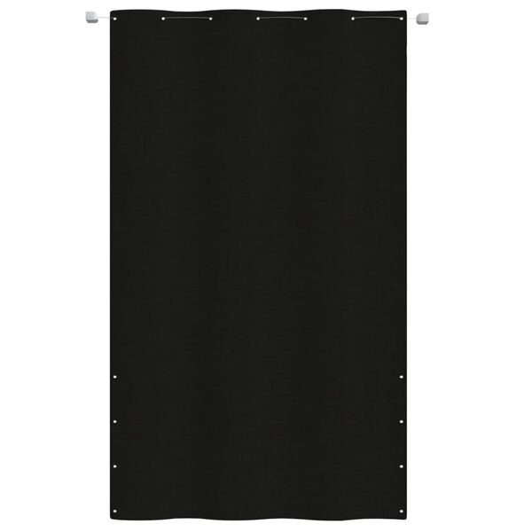vidaXL Balkonscherm 140x240 cm oxford stof zwart