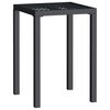 vidaXL Tuintafel 50x50x72 cm staal antracietkleurig