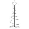vidaXL LED-kerstboom 80 LEDs warm wit 120 cm