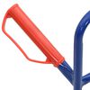 vidaXL Handtrolley Blauw en Rood 49,5 x 53 x 114 cm Staal