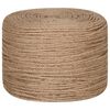 vidaXL Touw 100 m lang 8 mm dik jute