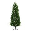 vidaXL Kerstboom met 300 LED met standaard Groen 240 cm PE