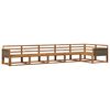 vidaXL Buiten bankenset 6 pcs Naturel Massief Acaciahout