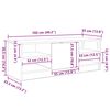 vidaXL TV-kast Oud Hout 102 x 35 x 36,5 cm Bewerkt hout