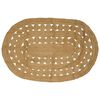 vidaXL Gebied Tapijt Naturel 205 x 305 cm Jute