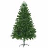 vidaXL Kunstkerstboom met levensechte naalden 210 cm groen