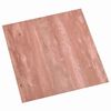 vidaXL Vloerplanken Rood 5,11 m&sup2; 55 st PVC