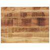 vidaXL Tafelblad rechthoekig 70x60x3,8 cm massief ruw mangohout