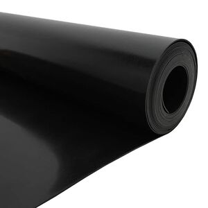 vidaXL Worteldoek Zwart 0,7 x 10 m Polyetheen