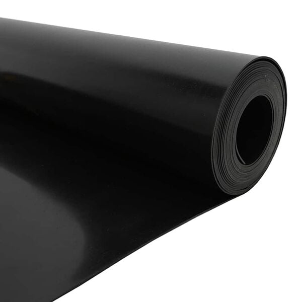 vidaXL Worteldoek Zwart 0,7 x 10 m Polyetheen
