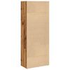 vidaXL Boekenkast 60x30x152 cm bewerkt hout oud houtkleurig