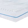 vidaXL Matras Wit 90 x 200 cm Jacquard stof