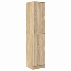 vidaXL Hoge kast Sonoma Eiken 35 x 39 x 168 cm