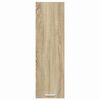 vidaXL Hangkast met opslag Sonoma Eiken 30 x 31 x 100 cm Bewerkt hout