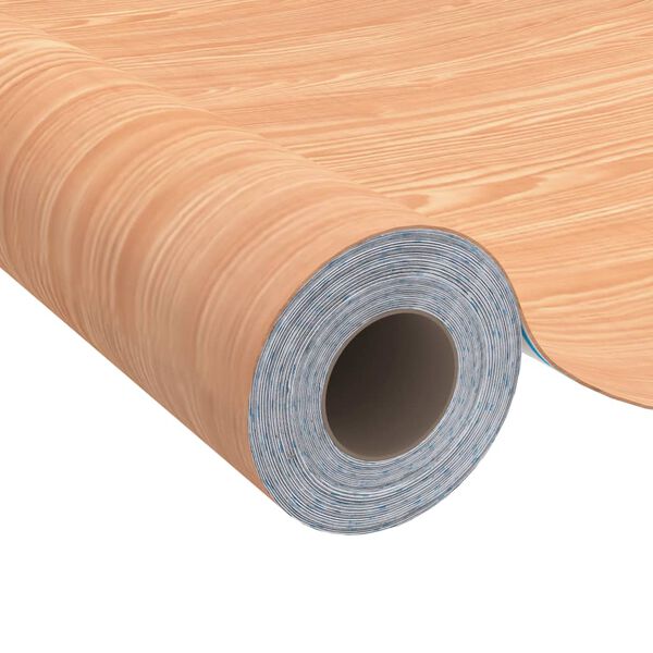 vidaXL Meubelfolie zelfklevend 500x90 cm PVC esdoornkleurig
