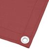 vidaXL Balkonscherm Terracotta 75x700 cm 100% Polyester Oxford