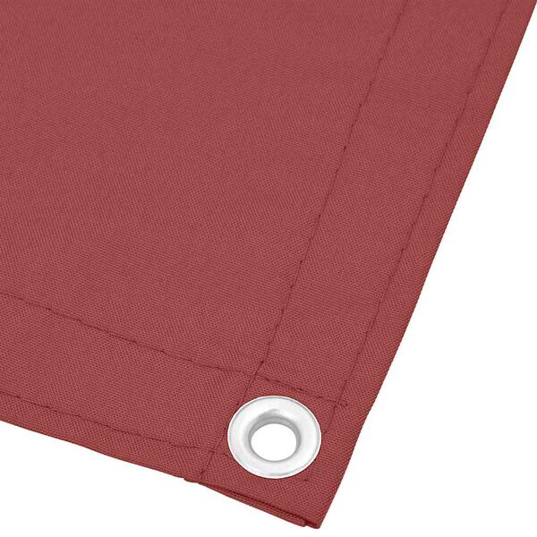 vidaXL Balkonscherm Terracotta 75x700 cm 100% Polyester Oxford