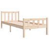 vidaXL Bedframe massief hout 90x190 cm