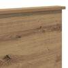 vidaXL Hoofdbord Artisan Eiken 200 cm Bewerkt hout