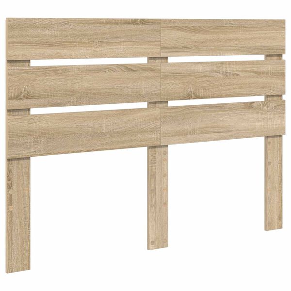 vidaXL Hoofdbord Sonoma Eiken 100 cm Bewerkt hout
