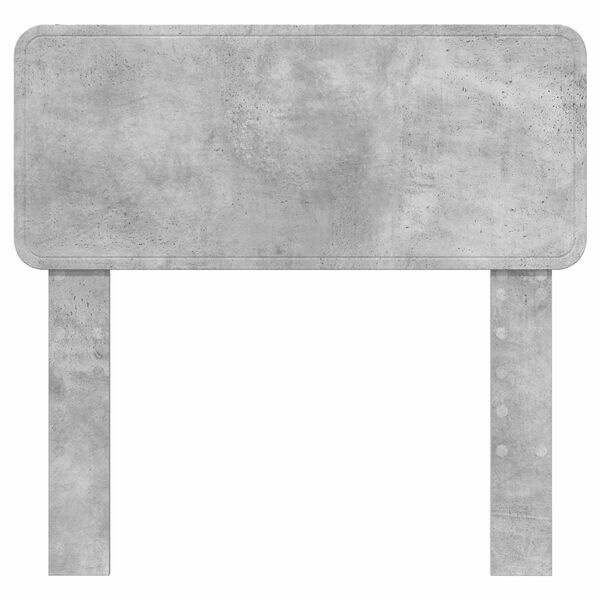 vidaXL Hoofdbord Beton Grijs 75 cm Bewerkt hout