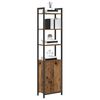 vidaXL Boekenkast Oud Hout 40 x 24 x 161 cm Bewerkt hout