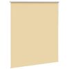 vidaXL Rolgordijn verduisterend 130x130 cm stofbreedte 126,6 cm beige