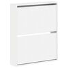 vidaXL Wandgemonteerde Schoenkast DELFT 71 x 17 x 86 cm Bewerkt hout
