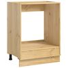 vidaXL Kast SKI HoningBruin 60 x 46 x 81 cm Massief grenenhout