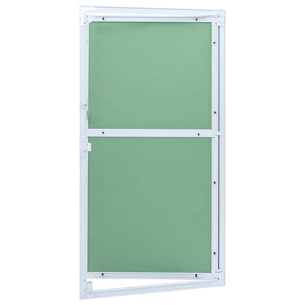 vidaXL Toegangs paneel Groen en Zilver 55 x 105 cm