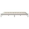 vidaXL Bedframe massief grenenhout wit 180x200 cm