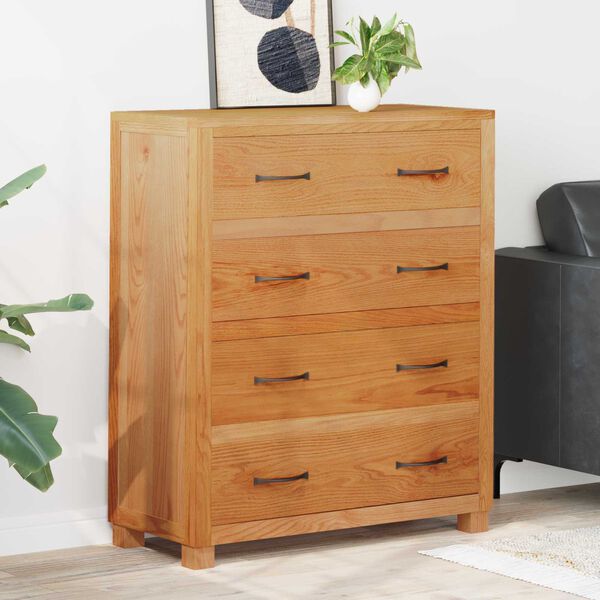 vidaXL Kast met lade met opslag Bruin Bewerkt hout