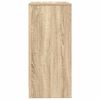 vidaXL Dressoir 57x34x76 cm bewerkt hout sonoma eikenkleurig