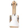 vidaXL Wandlamp industrieel rond E27 wit