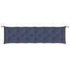 vidaXL Tuinbankkussens 2 st 200x50x7 cm oxford stof marineblauw