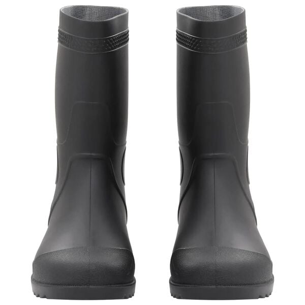vidaXL Regenlaarzen maat 45 PVC zwart