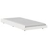 vidaXL Bedframe Wit 100 x 200 cm Massief grenenhout