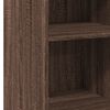 vidaXL Dressoir 40x41x93 cm bewerkt hout bruin eikenkleur