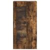 vidaXL Wandkast met plank Gerookt eiken 55 x 29 x 100 cm Bewerkt hout