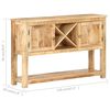 vidaXL Dressoir 120x30x76 cm ruw mangohout