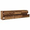 vidaXL TV Eenheden 2 pcs Oud Hout 180 x 34 x 50 cm Bewerkt hout