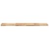 vidaXL Wandschappen 2 st zwevend 140x30x4 cm onbehandeld acaciahout