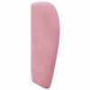 vidaXL Hoofdbord oor Roze 40 x 23 x 6 cm Fluweel
