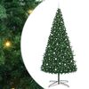 vidaXL Kerstboom met decoratieve touwlichten Groen 400 cm PVC