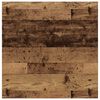 vidaXL Salontafel met lades 70,5x70x40 cm oud hout