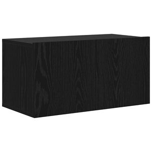 vidaXL Tv-meubelset 60 x 30 x 30 cm Zwart Bewerkt hout