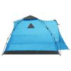 vidaXL Tent pop-up 3-persoons blauw