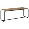 vidaXL TV-standaard 113.5 x 35.5 x 42 cm Artisanaal eiken Bewerkt hout