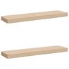 vidaXL 2-delige Bankkussens VUGHT 2 pcs 100% Polyester Cr&egrave;mekleurig