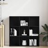 vidaXL Boekenkast Zwart Eiken 98x29x97,5 cm Engineered Wood